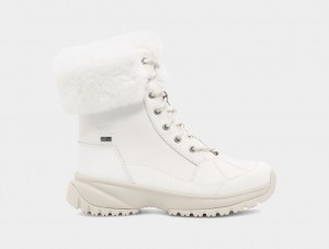 Ugg Yose Fluff Ženske Cizme Bijele | EIC605431