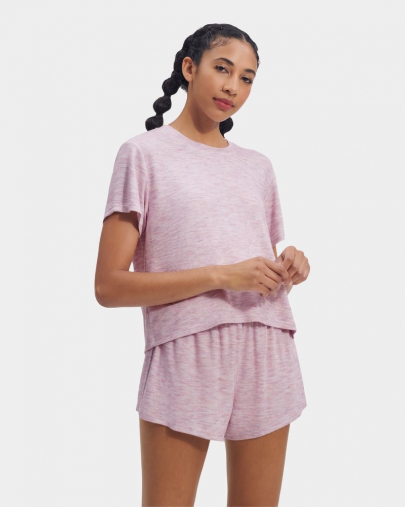 Ugg Aniyah Set Ženske Odjeća Za Spavanje Roze Visebojne | GCB213609