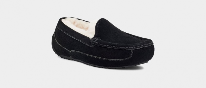 Ugg Ascot Dječje Papuče Crne | LHI846571