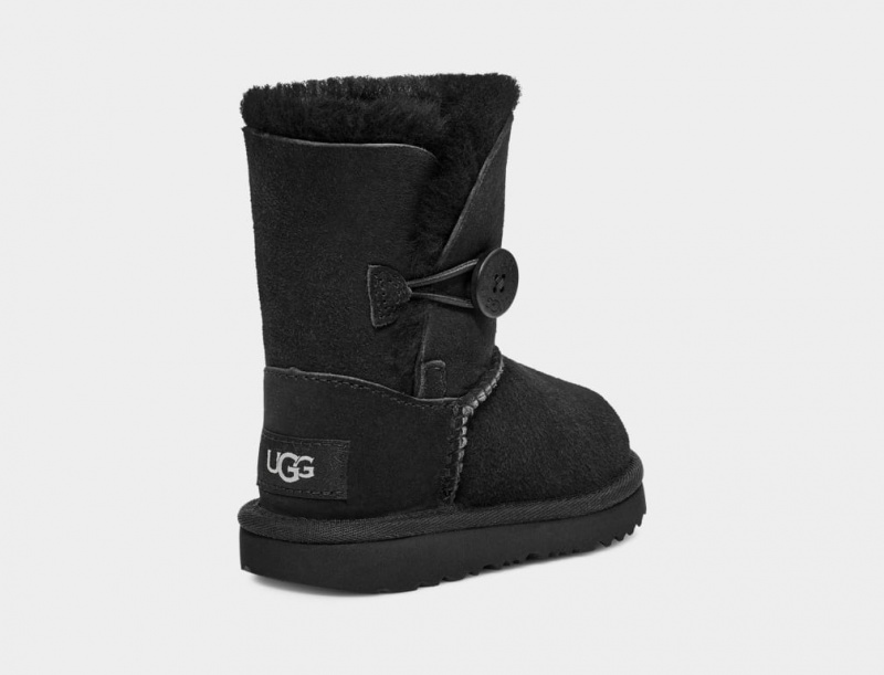 Ugg Bailey Button II Dječje Cizme Crne | SRJ965720