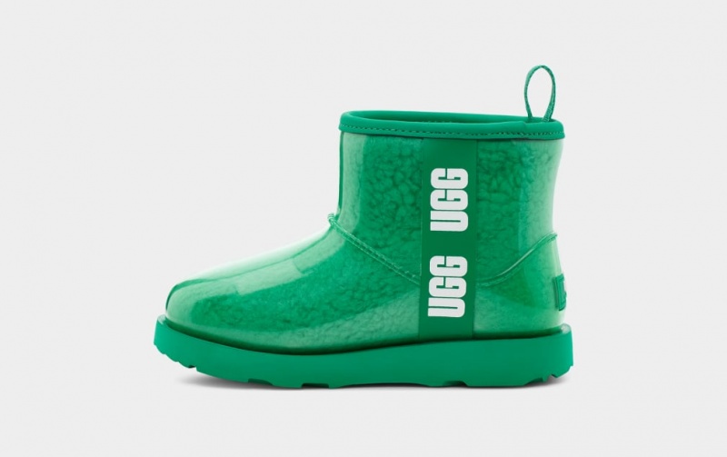 Ugg Classic Clear Mini II Dječje Cizme Tirkizne Zelene | RGH139548
