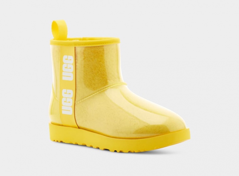 Ugg Classic Clear Mini Ženske Cizme Žute | HQZ674083