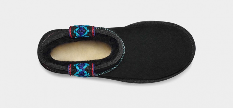 Ugg Classic Ultra Mini Braid Ženske Čizme S Ortopedskom Petom Crne | QRJ086175