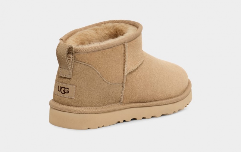 Ugg Classic Ultra Mini Muške Cizme Boje Senfa | PLB617249