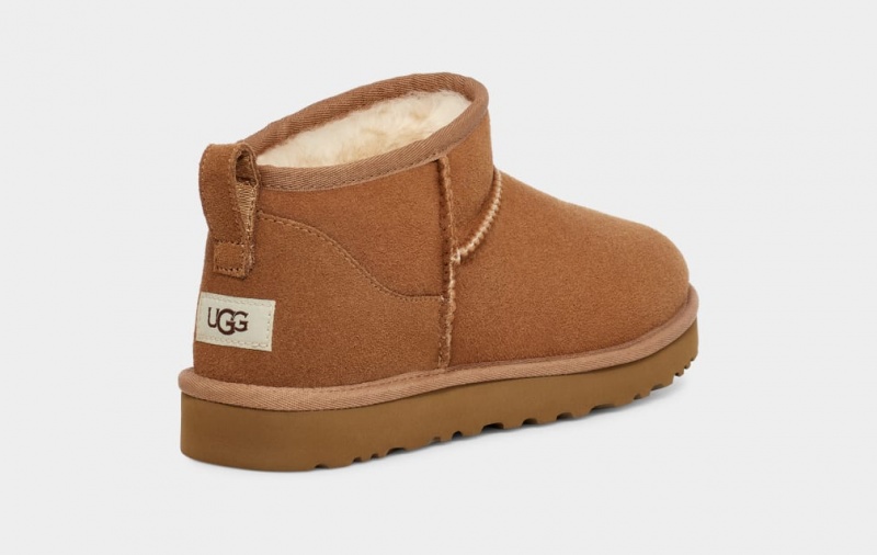 Ugg Classic Ultra Mini Muške Cizme Smeđe | KZF087492