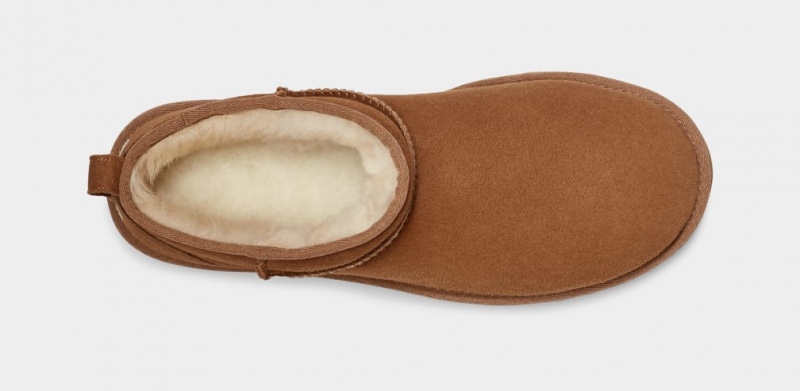 Ugg Classic Ultra Mini Muške Cizme Smeđe | KZF087492