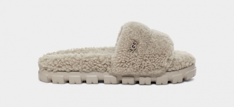 Ugg Cozetta Curly Ženske Natikače Sive | VEO461273
