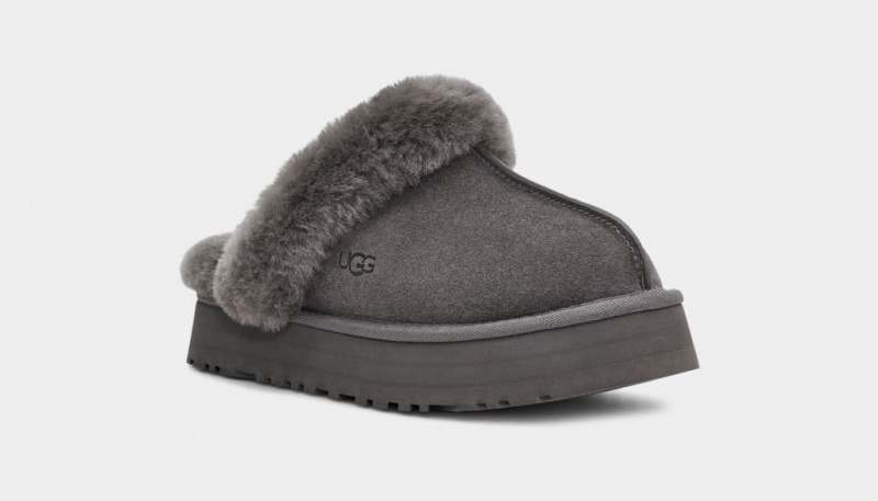 Ugg Disquette Ženske Papuče Sive | RYO453726