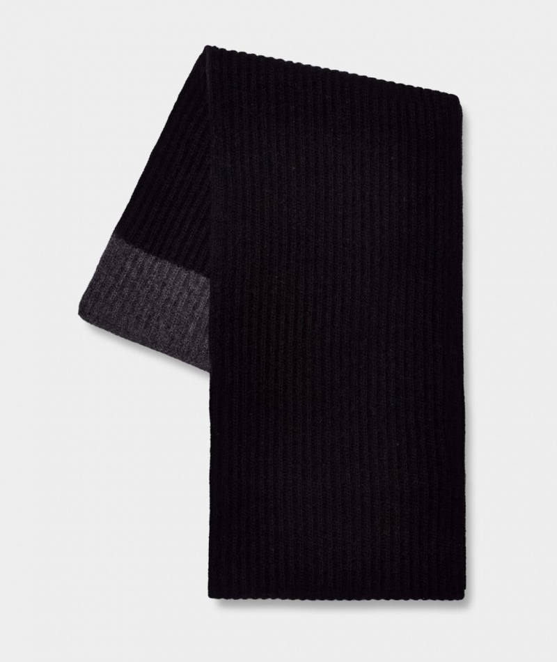 Ugg Evander Knit Muške Šalovi Crne Sive | ITV958014