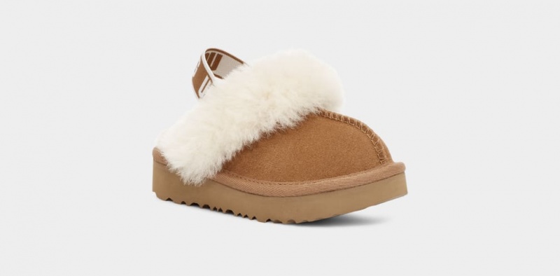 Ugg Funkette Dječje Papuče Smeđe | AON807621