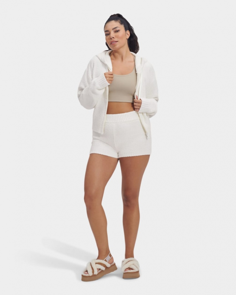 Ugg Hana Zip Ženske Majica S Kapuljačom Krem | MOV134256