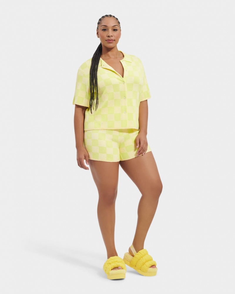 Ugg Jeannie Buttondown Ženske Topi Zelene | JQX986214