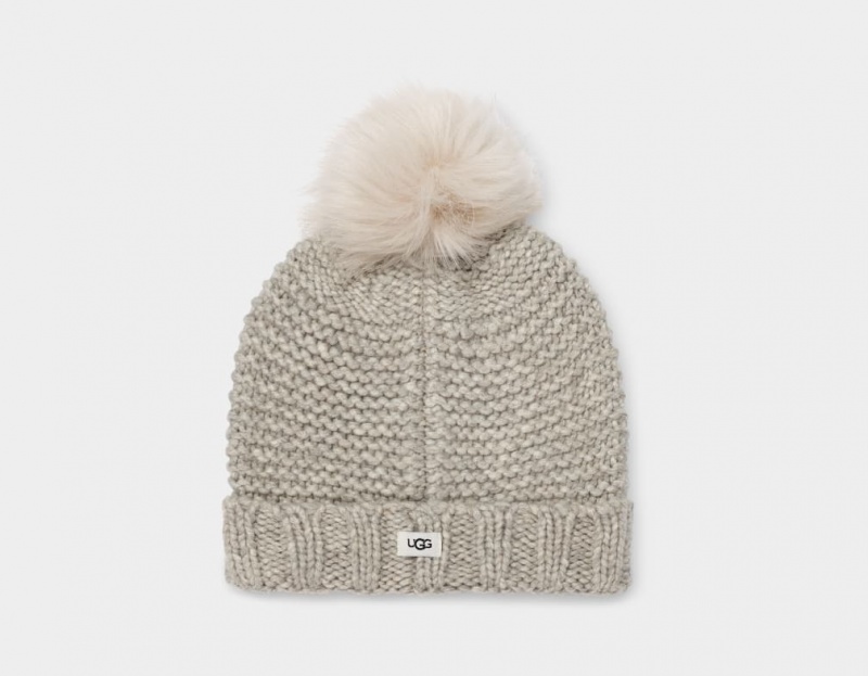Ugg Knit Mitten Dječje Šeširi Svijetlo Sive | WBK284190