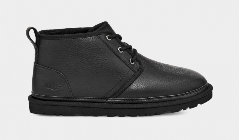 Ugg Neumel Koža Muške Cizme Crne | SRB602597