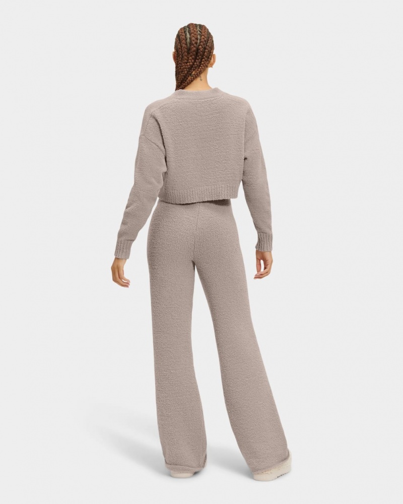 Ugg Nyomi Cropped Ženske Kardigan Sive | CRY084136