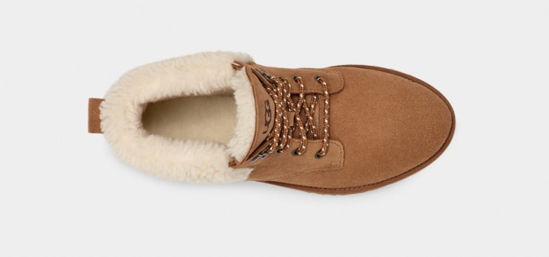 Ugg Romely Heritage Lace Ženske Cizme Smeđe | PCS467280
