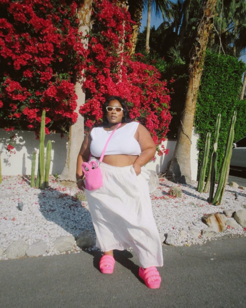 Ugg Scrunchita Ženske Papuče Roze | XLU674591