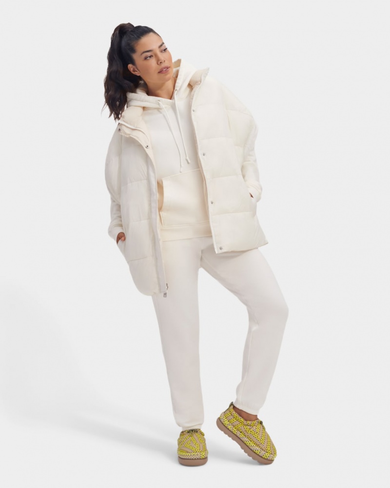 Ugg Sydnee Reversible Puffer Ženske Prsluk Bijele | TNA417269